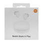Écouteurs Bluetooth Redmi Buds 6 Play - Blanc BHR8773GL — Xiaomi Ecosystem · Smarty Paris 18e